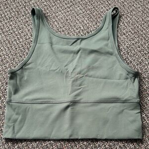 Lululemon Athletica power pivot Green Tank Top